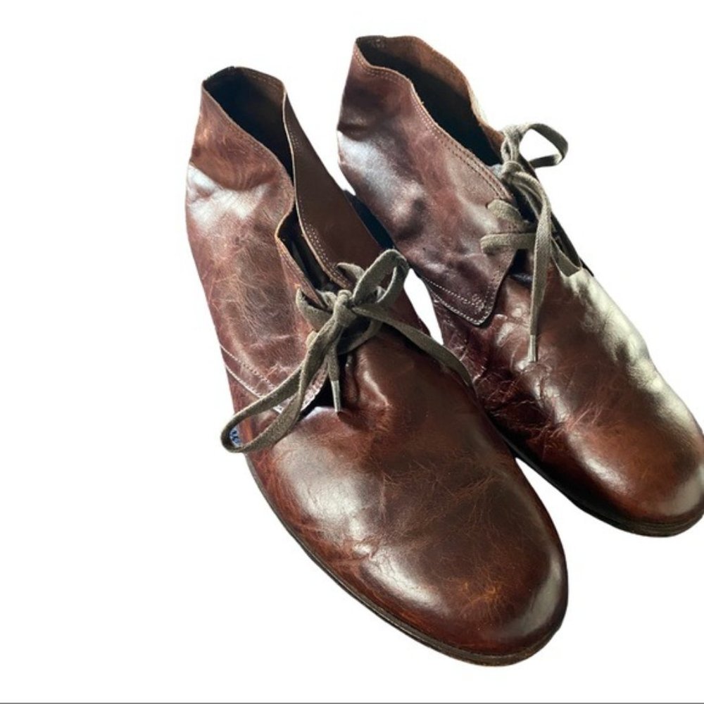 Billy Reid Indianola Boots - Brown Leather - Men’s Sz 10.5 - Picture 3 of 8